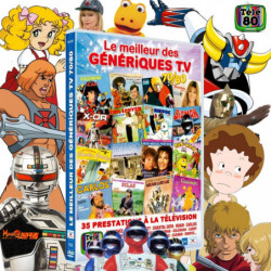  DVD Le meilleur des génériques tv 7080 Télé 80