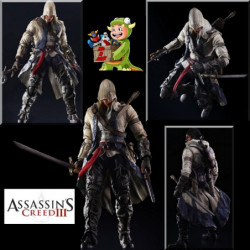 ASSASSIN’S  CREED III Figurine Connor Kenway Play Arts Kai