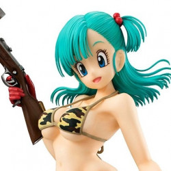 DRAGON BALL Z figurine Bulma Army Gals Megahouse