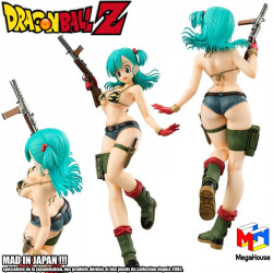  DRAGON BALL Z figurine Bulma Army Gals Megahouse