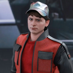 RETOUR VERS LE FUTUR II Figurine Marty McFly Hot Toys