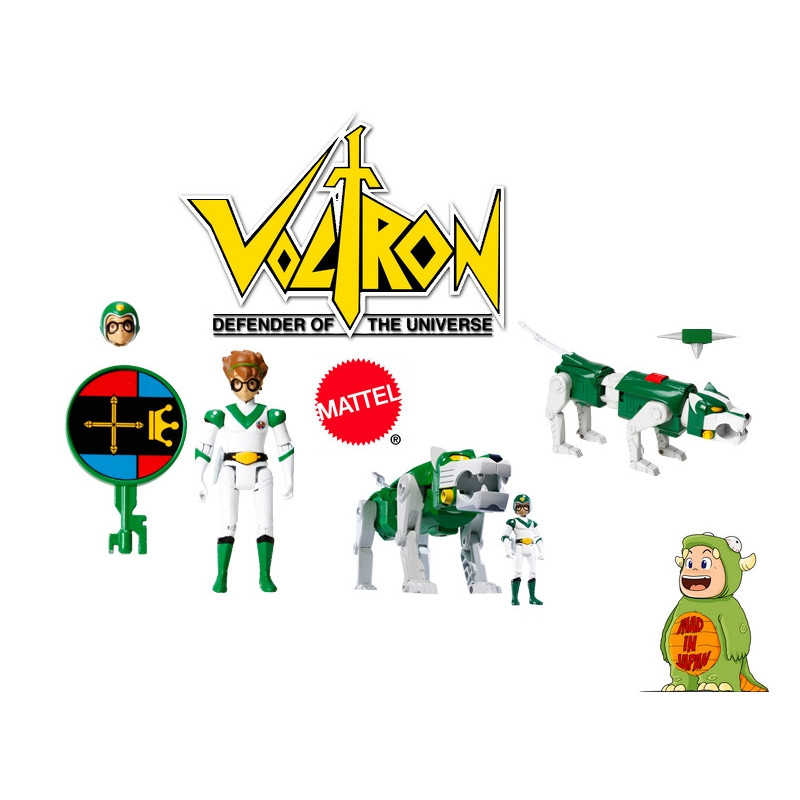 VOLTRON  GOLION 3 Green Lion & Pidge Mattel