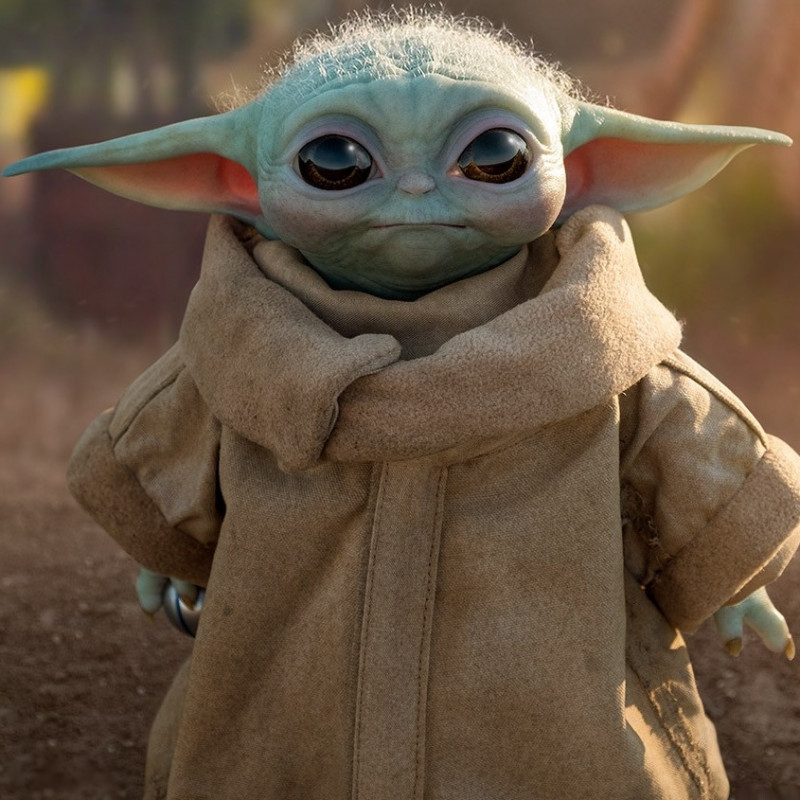 Figurine articulée jouet bébé Yoda Grogu Mandalorian Star Wars