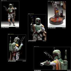 STAR WARS  figurine articulée Boba Fett Sideshow