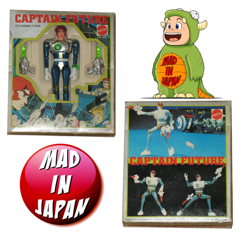 CAPITAINE FLAM figurine Capitaine Flam Mattel Italie