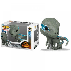 JURASSIC WORLD 3 figurine Blue & Beta POP!  Funko