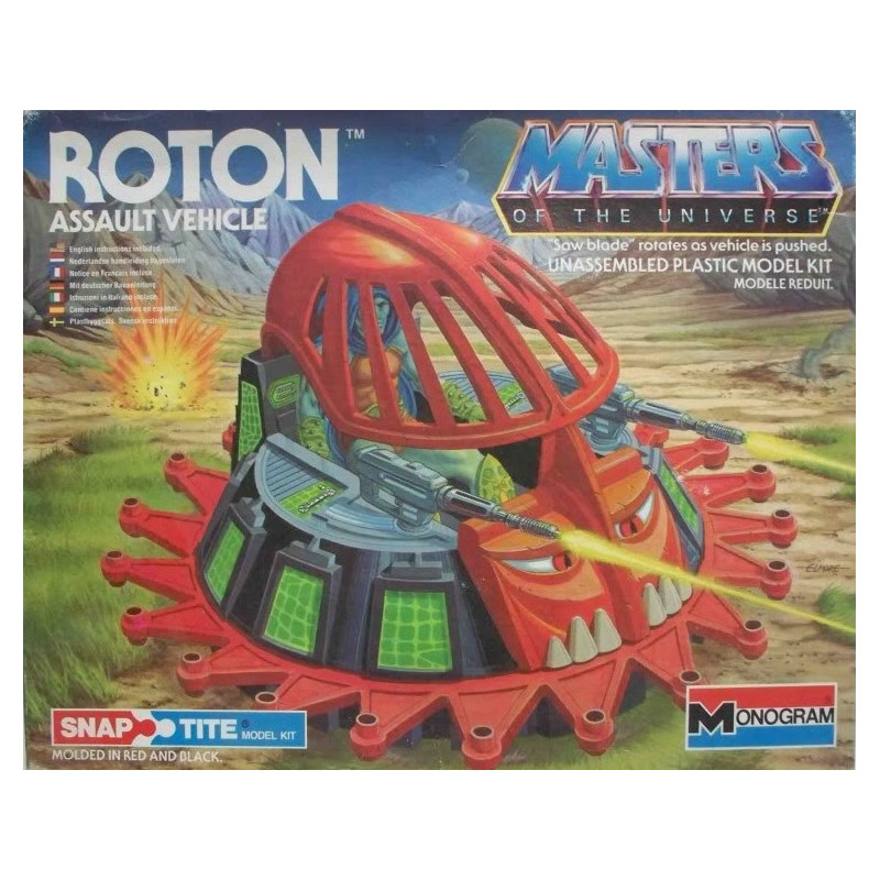 MAITRES DE L'UNIVERS Maquette Roton  Rotator