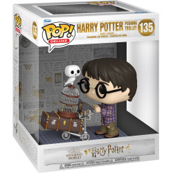 HARRY POTTER Pop Deluxe HP Anniversary Harry Pushing Trolley