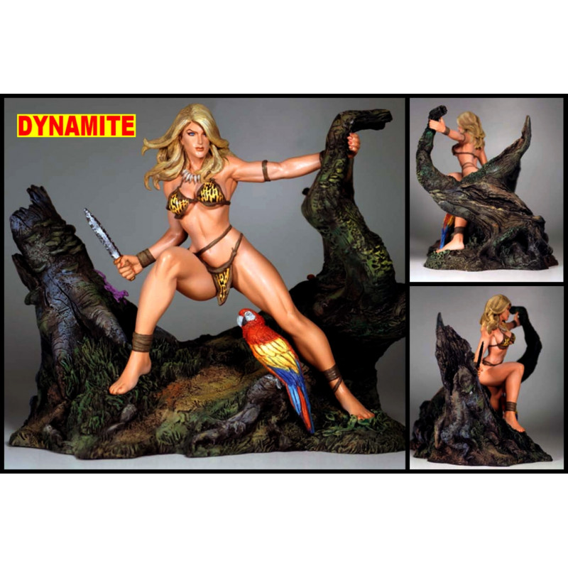 JUNGLE GIRL JANA statue Dynamite