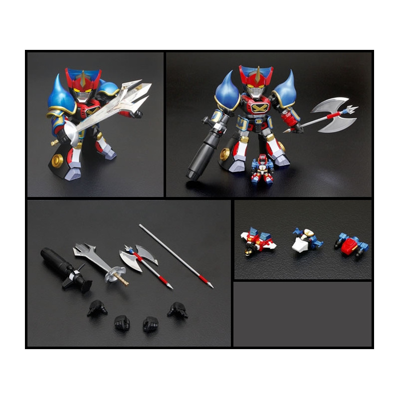 GOSHOGUN figurine ES Gokin 01 Go Shogun die-cast AF (Occasion)