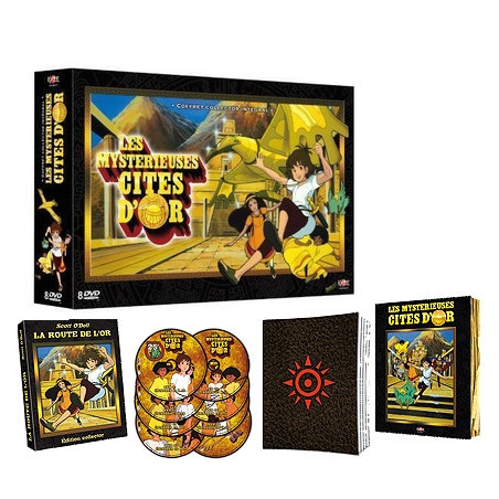 LES MYSTERIEUSES CITES D'OR Coffret DVD Version Collector