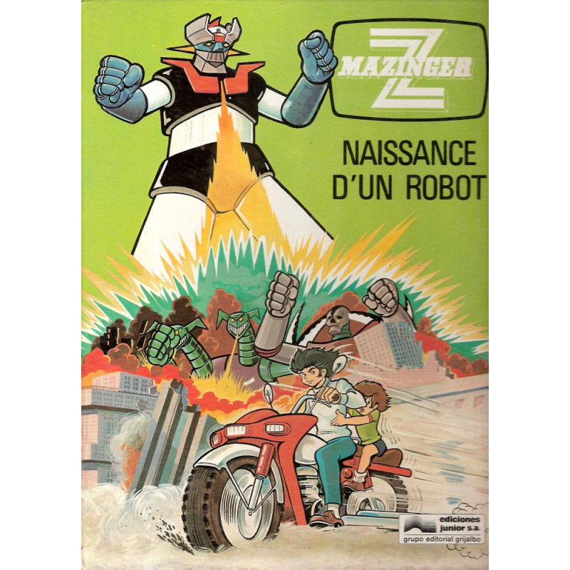 MAZINGER Z BD Vol.1 La naissance d'un robot