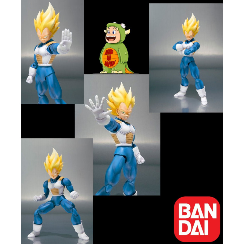 DRAGON BALL Z - Figurine articulée Super Saiyan Vegeta - SH Figuarts
