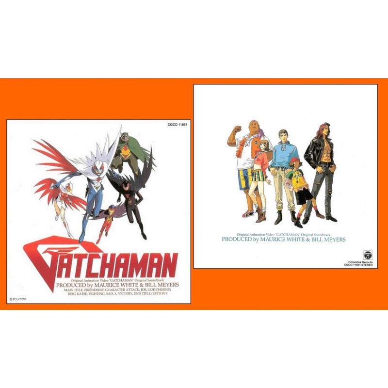 GATCHAMAN O.A.V. – CD La bataille des planètes OST (Occasion)