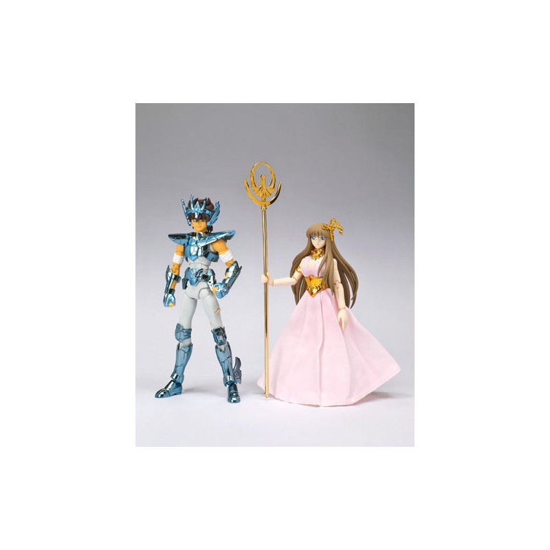 SAINT SEIYA Myth Cloth Pack de 2 Pégase V2 + Athéna OCE Tamashii Nation