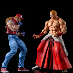 FATAL FURY SPECIAL Statuettes Terry Bogard vs Geese Howard Studio 24