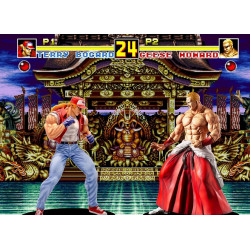 FATAL FURY SPECIAL Statuettes Terry Bogard vs Geese Howard Studio 24