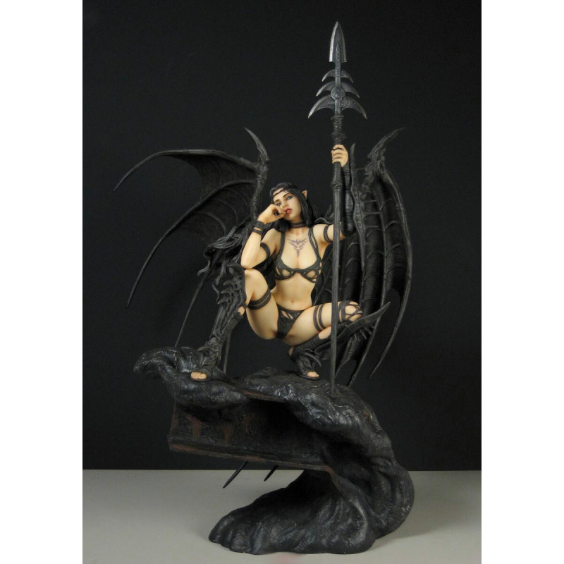 FANTASY GALLERY Statue Black Tinkerbell