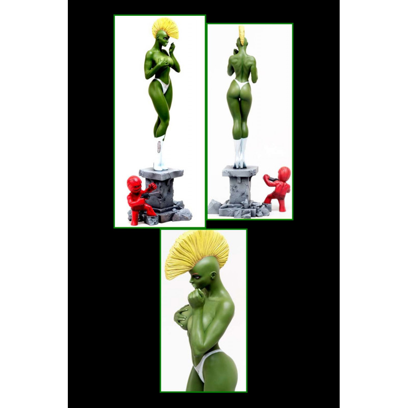 SAVAGE DRAGON statue She Dragon variant edition CS Moore Studio