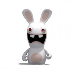 LES LAPINS CRETINS figurine Scream