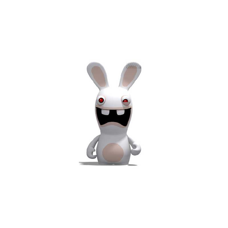 LES LAPINS CRETINS figurine Scream