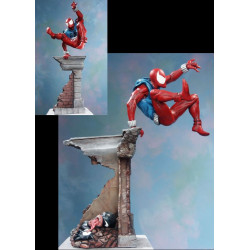 SPIDER-MAN statue Scarlet Spider version Bowen Designs