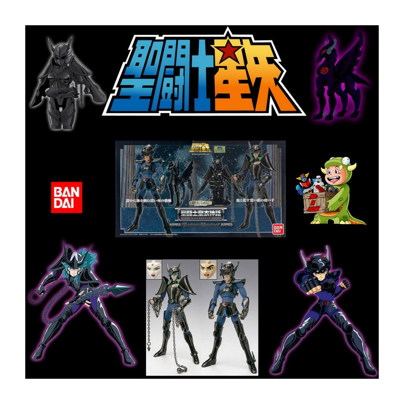 SAINT SEIYA Myth Cloth Bronze Pack Pegase Noir & Andromède Noir