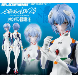 EVANGELION 2.0 figurine Rei Ayanami R.A.H Medicom