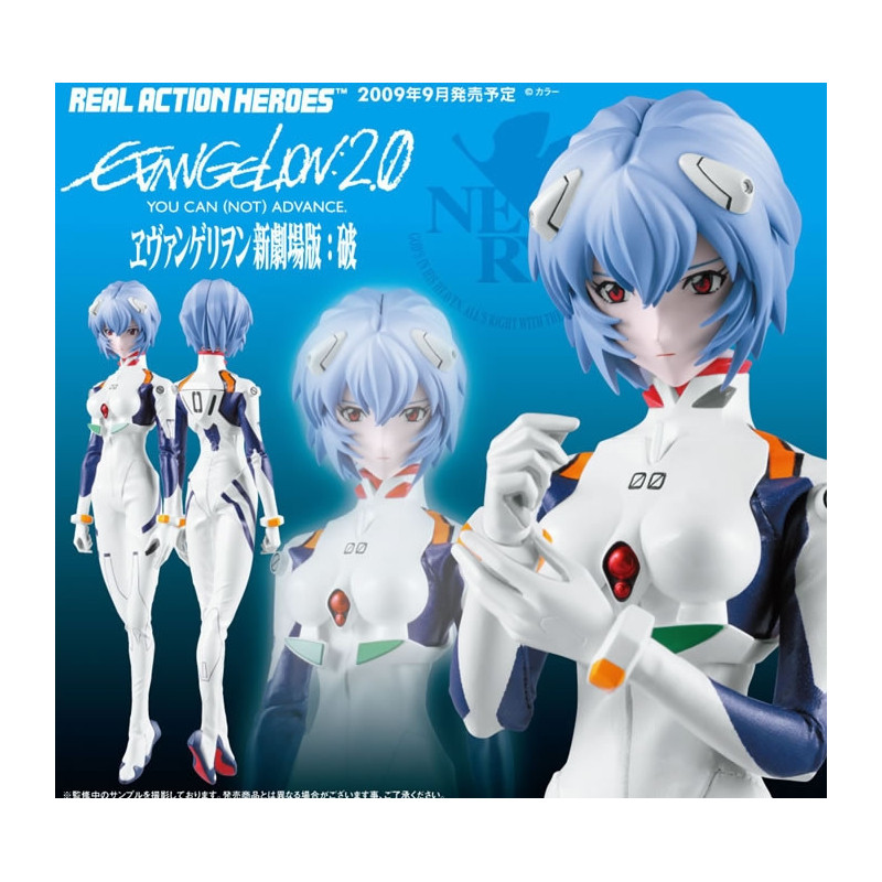 EVANGELION 2.0 figurine Rei Ayanami R.A.H Medicom