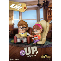 Là-haut Coffret 2 figurines Carl & Ellie Mini Egg Attack Up Beast Kingdom