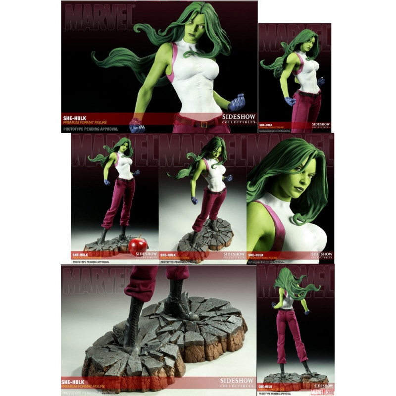 HULK statue She-Hulk Sideshow Premium Format