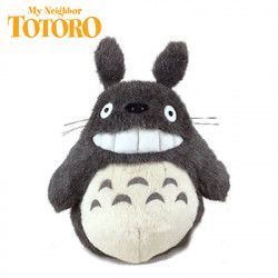 MON VOISIN TOTORO peluche officielle Totoro gris foncé Sourire 40 cm