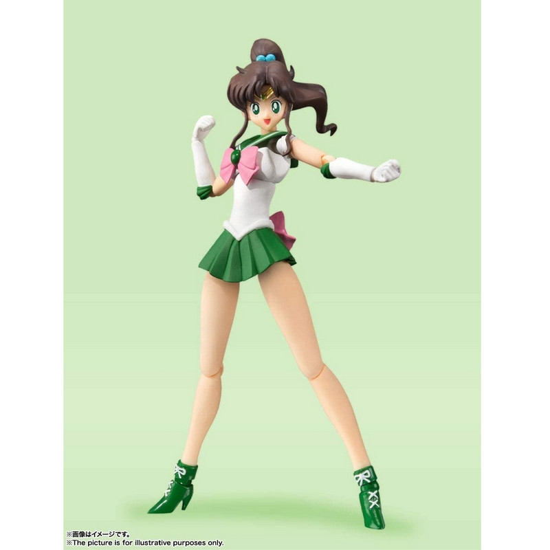 Sailor Moon Sh Figuarts Sailor Jupiter Animation Color Edition Bandai 7672