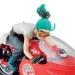 DRAGON BALL Figurine Bulma Red Desktop Real McCoy Megahouse