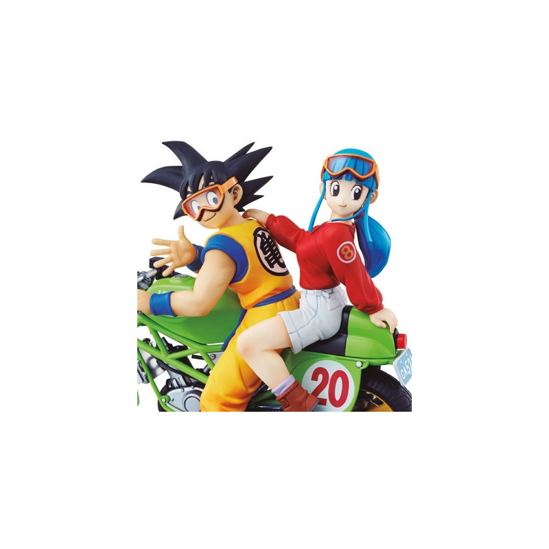 DRAGON BALL Figurine Son Goku & Chi-Chi  Desktop Real McCoy Megahouse