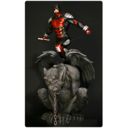 DAREDEVIL statue Daredevil en armure full size