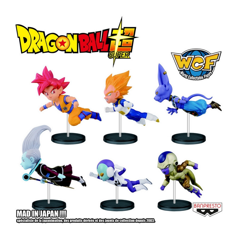 DRAGON BALL SUPER figurines WCF The Historical Characters
