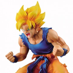 DRAGON BALL Z figurine Son Goku S. Saiyan Dramatic Showcase Banpresto