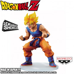  DRAGON BALL Z figurine Son Goku S. Saiyan Dramatic Showcase Banpresto