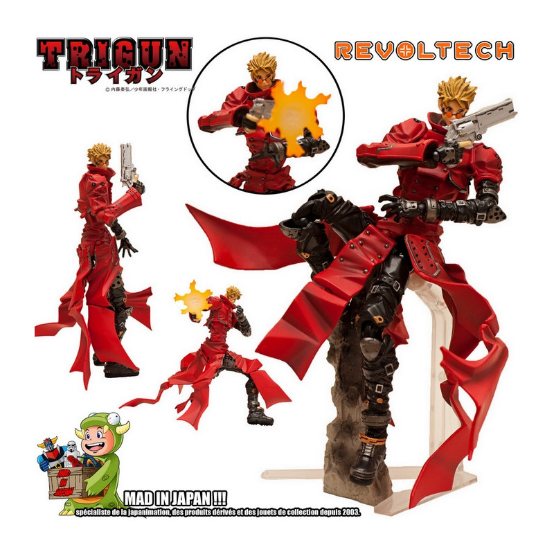 TRIGUN figurine Revoltech 01 Vash The Stampede