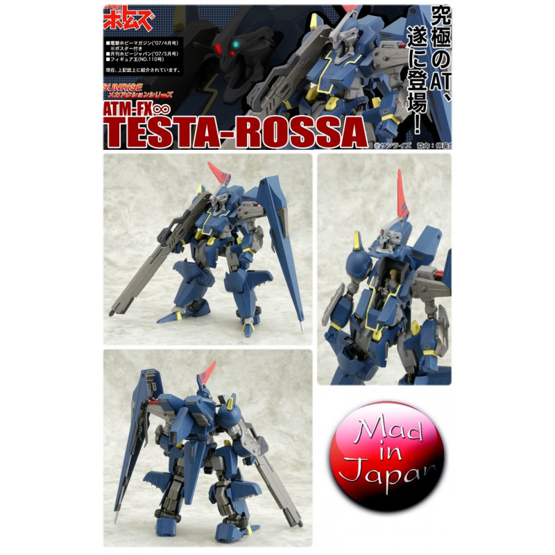 ARMORED TROOPERS VOTOMS Berserga ATM-FX Testa Rossa