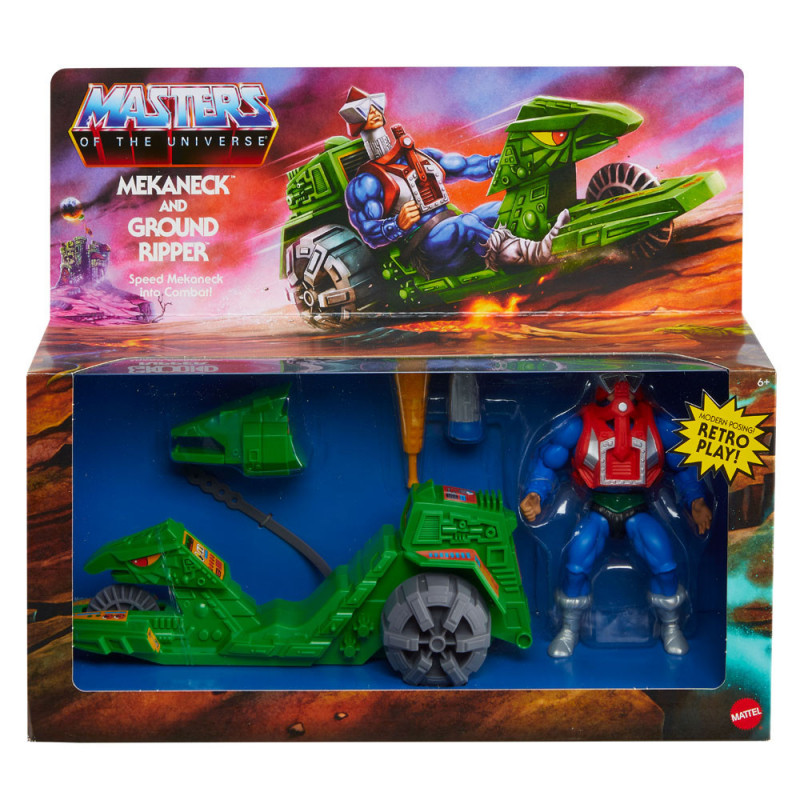 MAITRES DE L’UNIVERS Origins Mekaneck & Ground Ripper Mattel