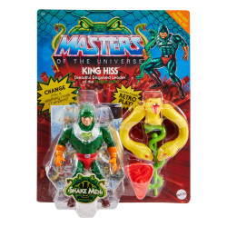 MAITRES DE L’UNIVERS Origins Figurine Deluxe King Hiss