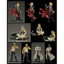 FULL METAL ALCHEMIST BROTHERHOOD lot de figurines Trading Arts Volume 1