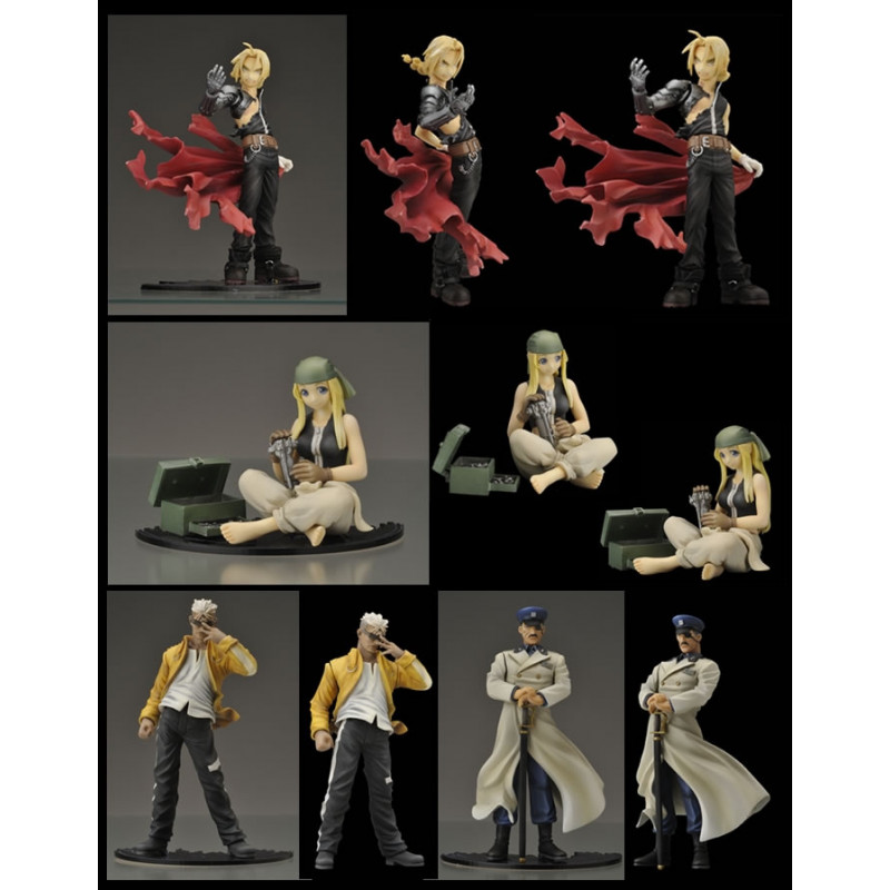 FULL METAL ALCHEMIST BROTHERHOOD lot de figurines Trading Arts Volume 1