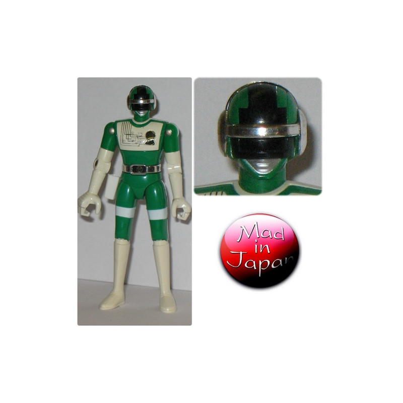 BIOMAN figurine articulée Force Verte (Green 2) Bandai GC-11 loose