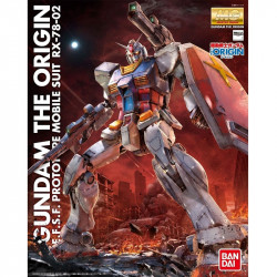 GUNDAM Master Grade RX-78-02 Gundam The Origin Bandai Gunpla