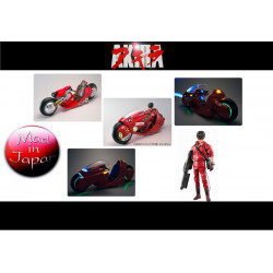 Figurine AKIRA Medicom Kaneda Shotaro + Moto Die-Cast