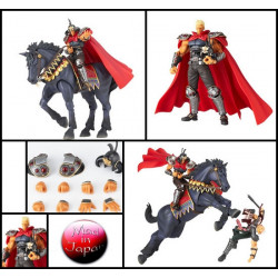 HOKUTO NO KEN figurine Revoltech 14 Raoh & Black King