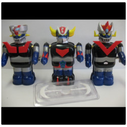 GO NAGAI Set de 3 robots en tôle Goldorak Mazinger Great Mazinger